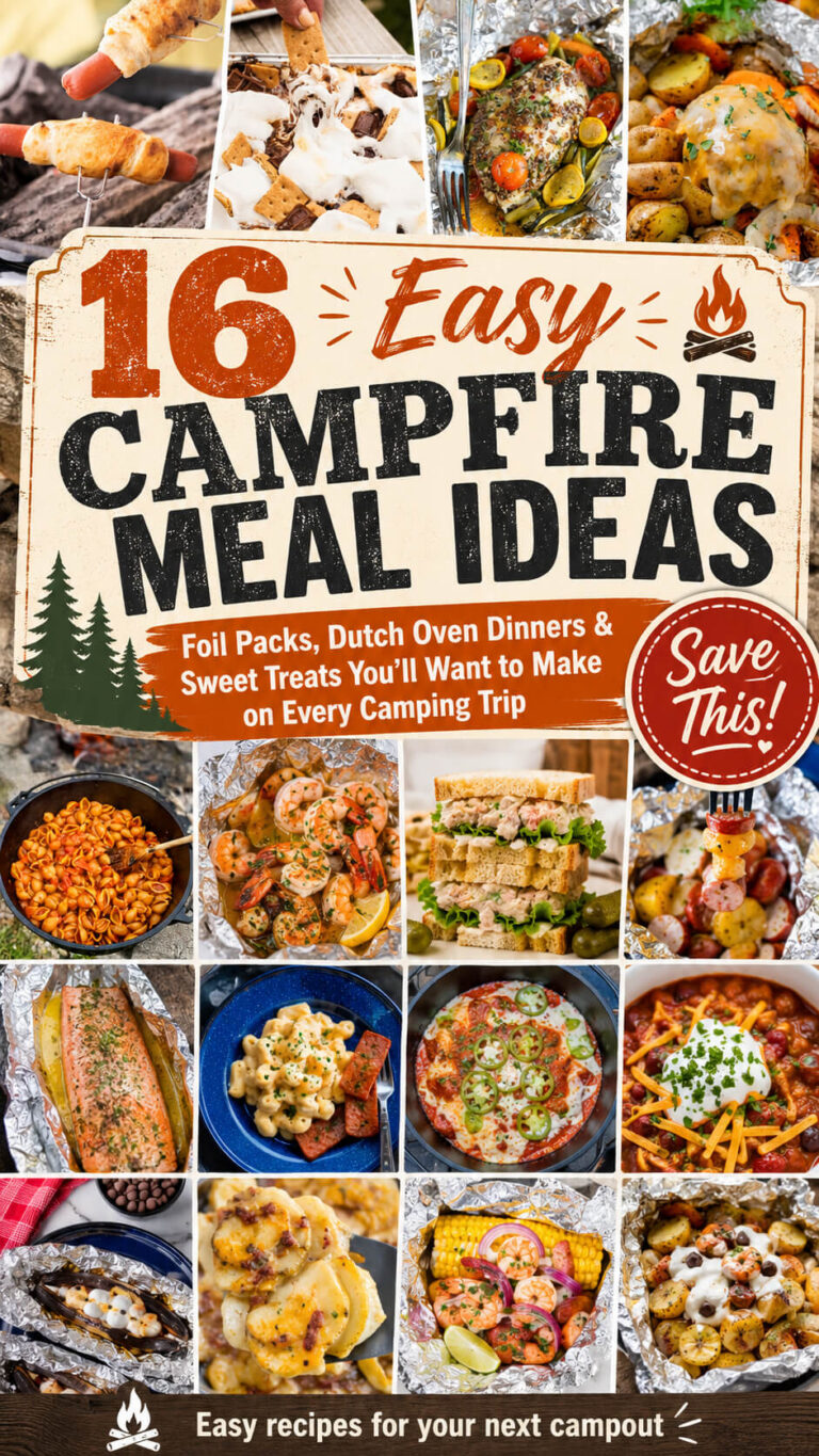 16 Easy Campfire Meal Ideas