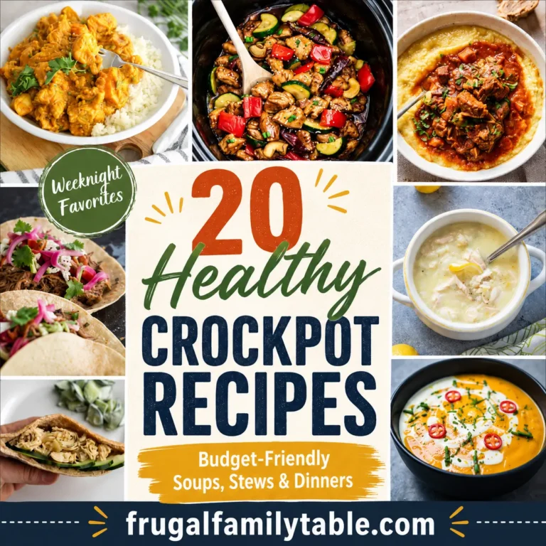 20 Healthy Crockpot Recipes
