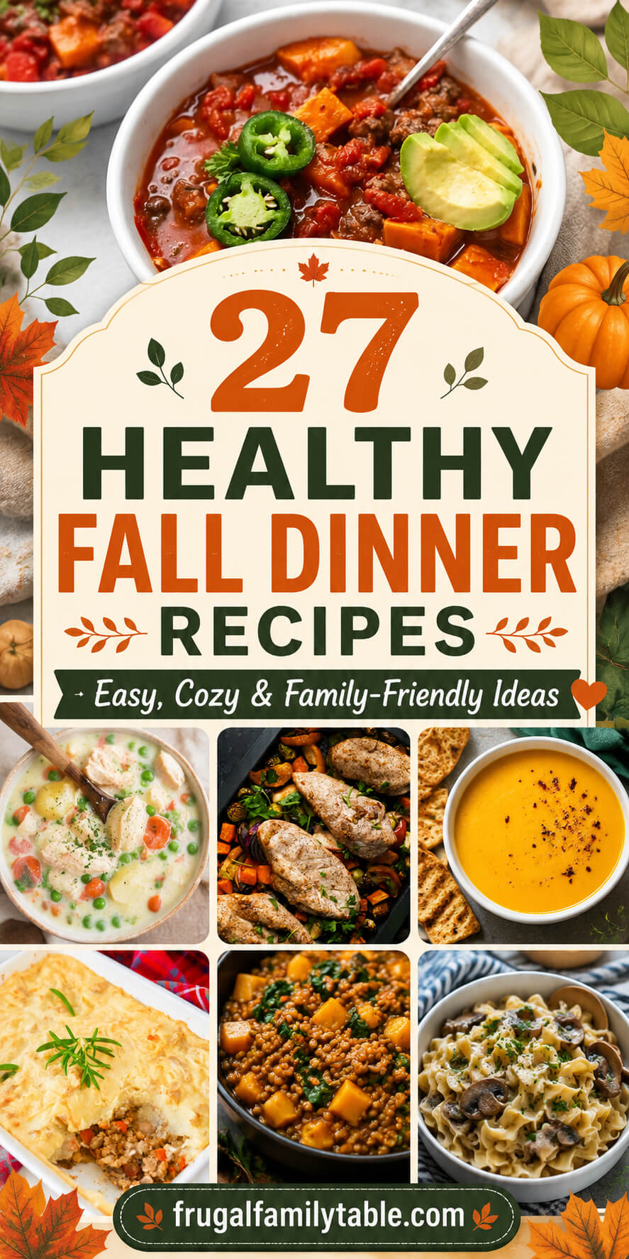27 Healthy Fall Dinner Recipes Easy, Cozy & Family Friendly Ideas