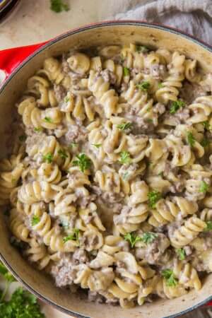 Beef Stroganoff