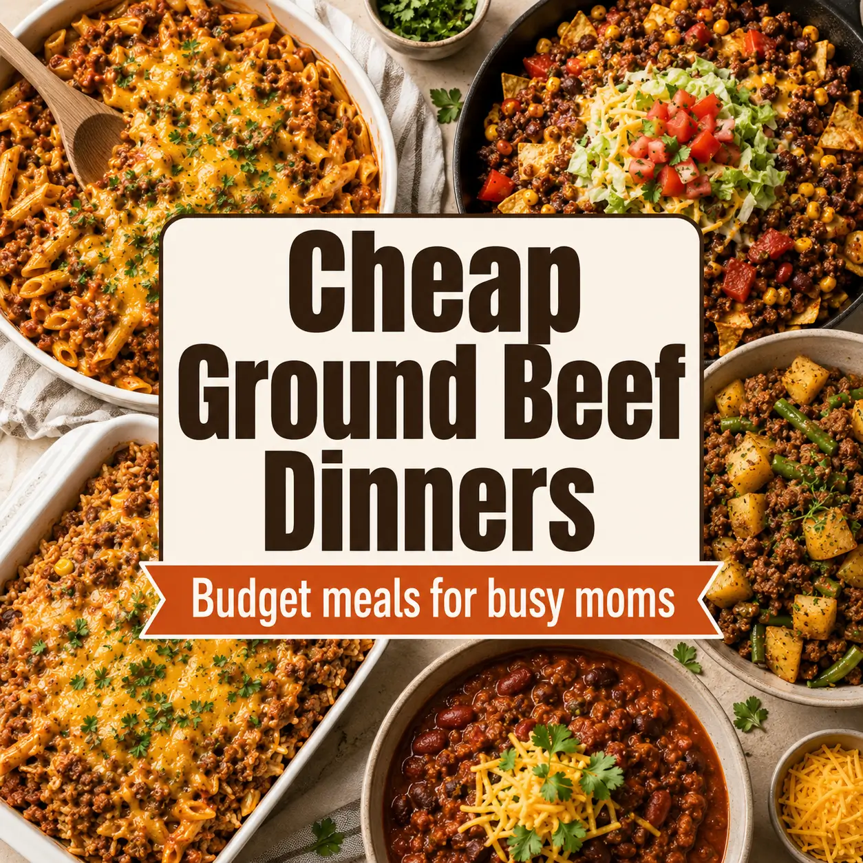 Budget Meals with Ground Beef