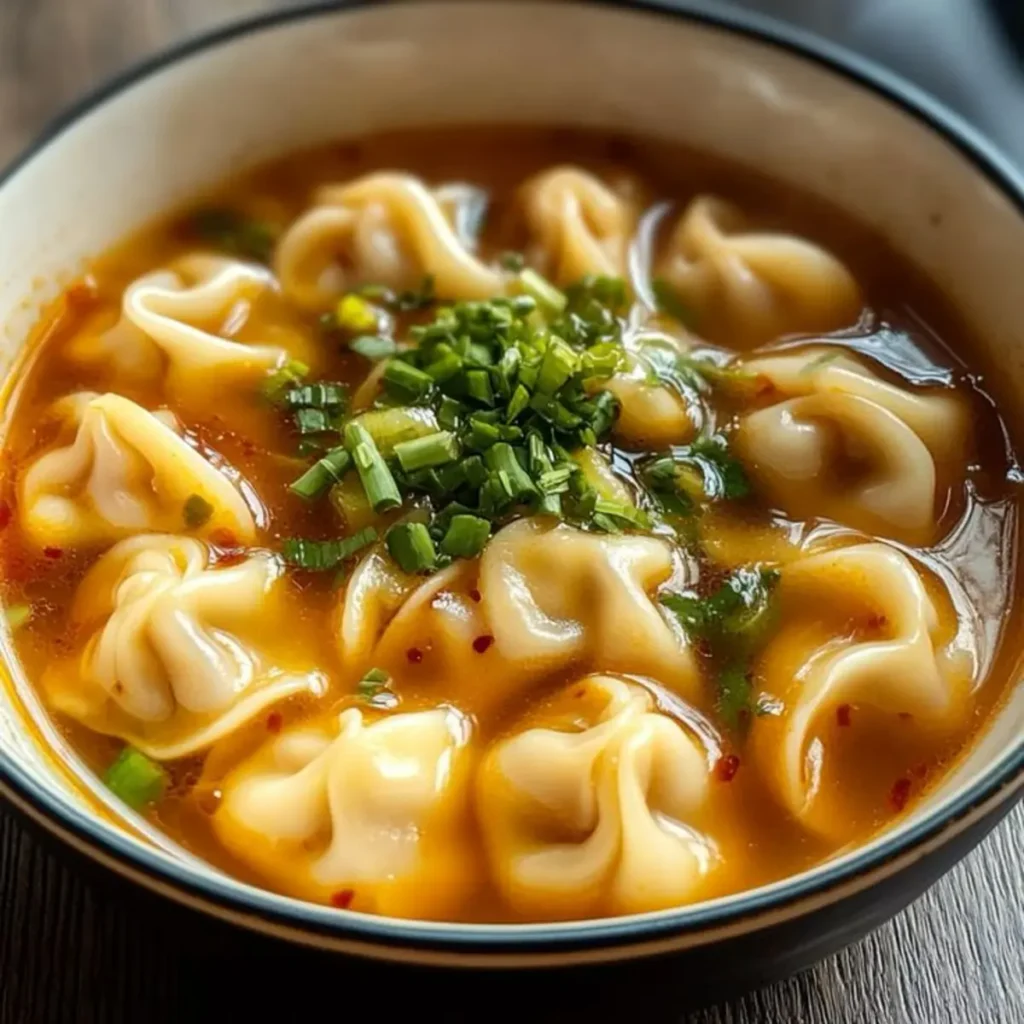 Cheap Dumpling Soup