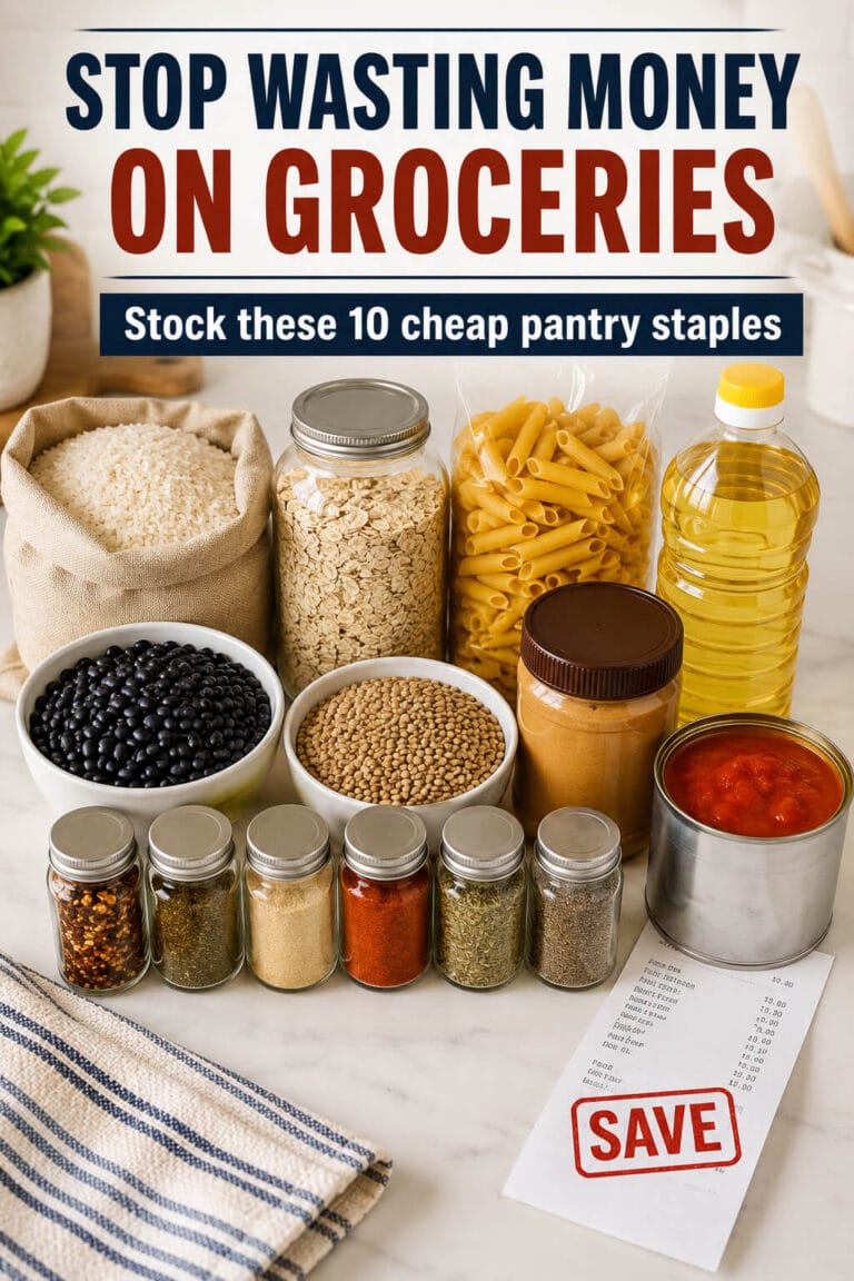 Cheapest Pantry Staples
