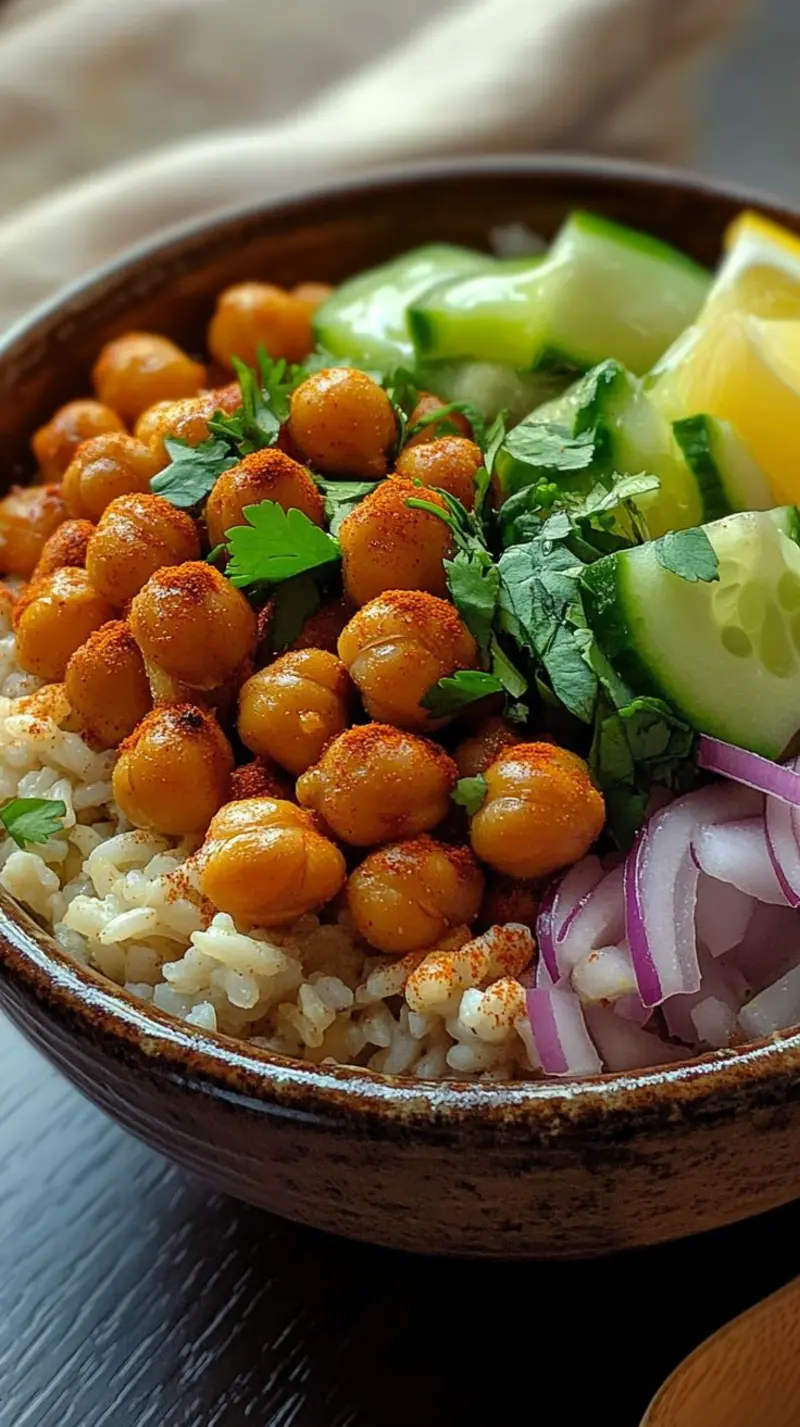 Chickpea and Rice Bowl