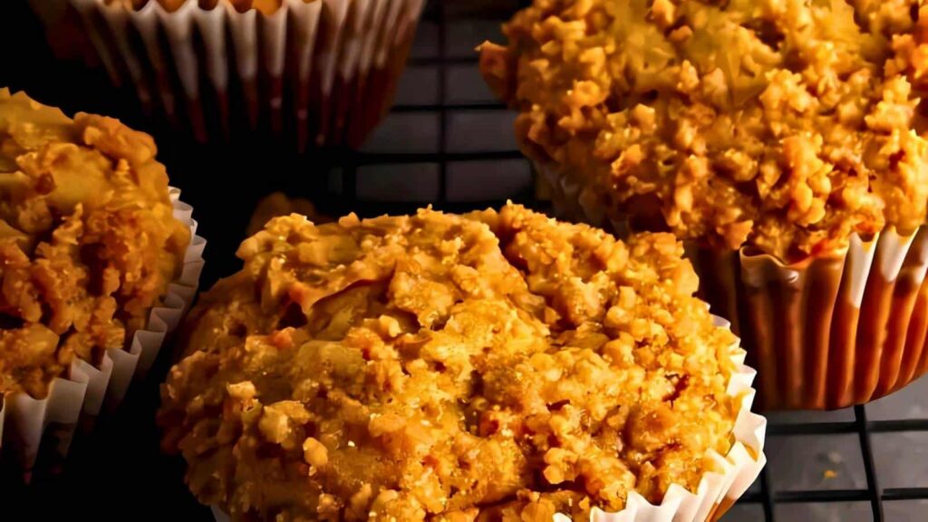 Cinnamon Sweet Potato Muffins