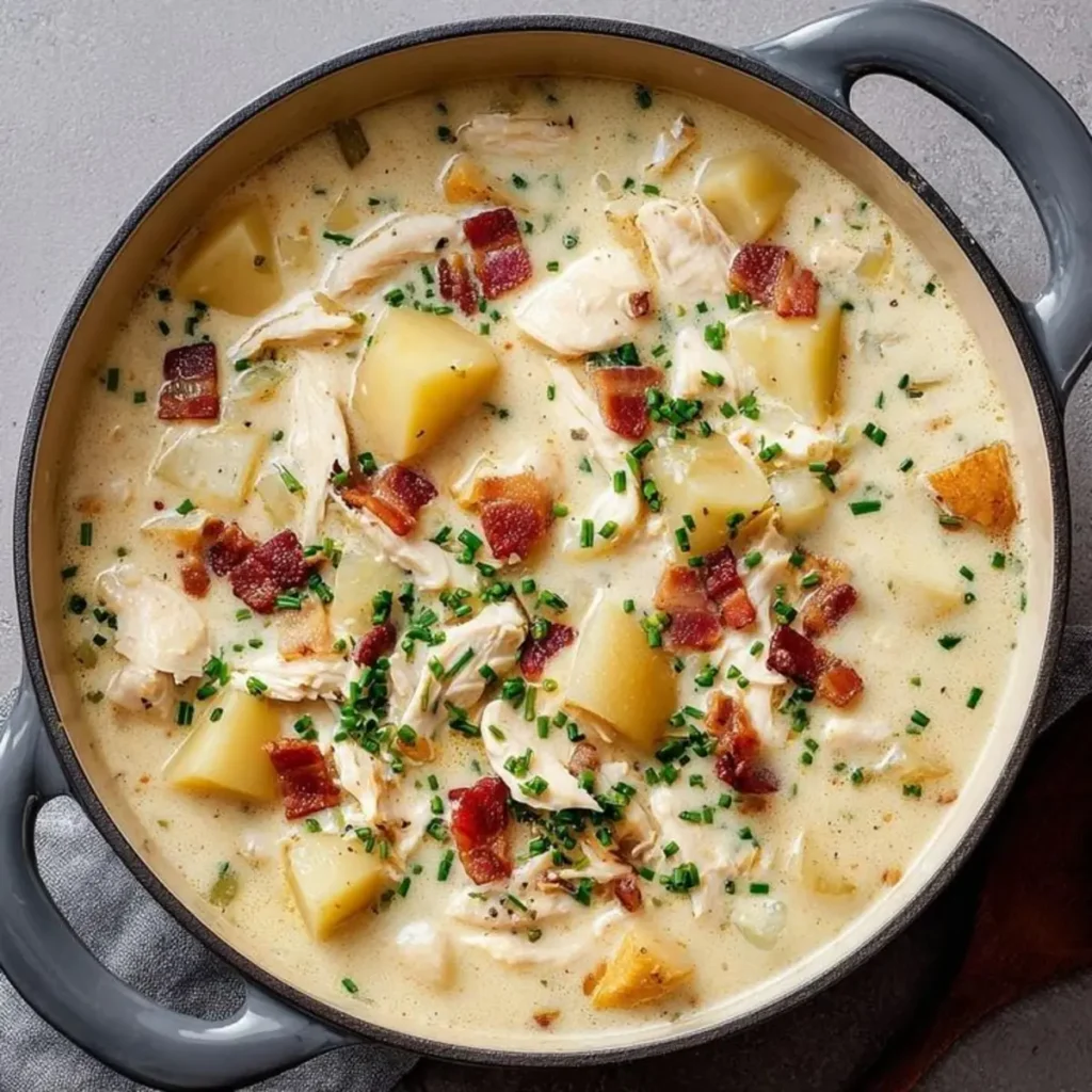Creamy Chicken Potato Soup Recipe