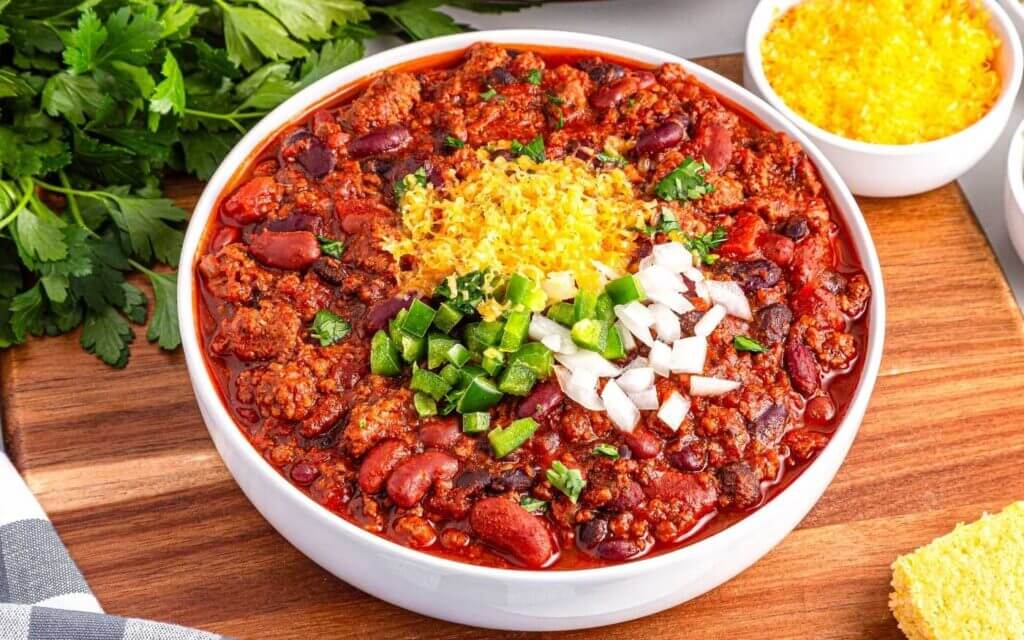 Crockpot Chili with Beans