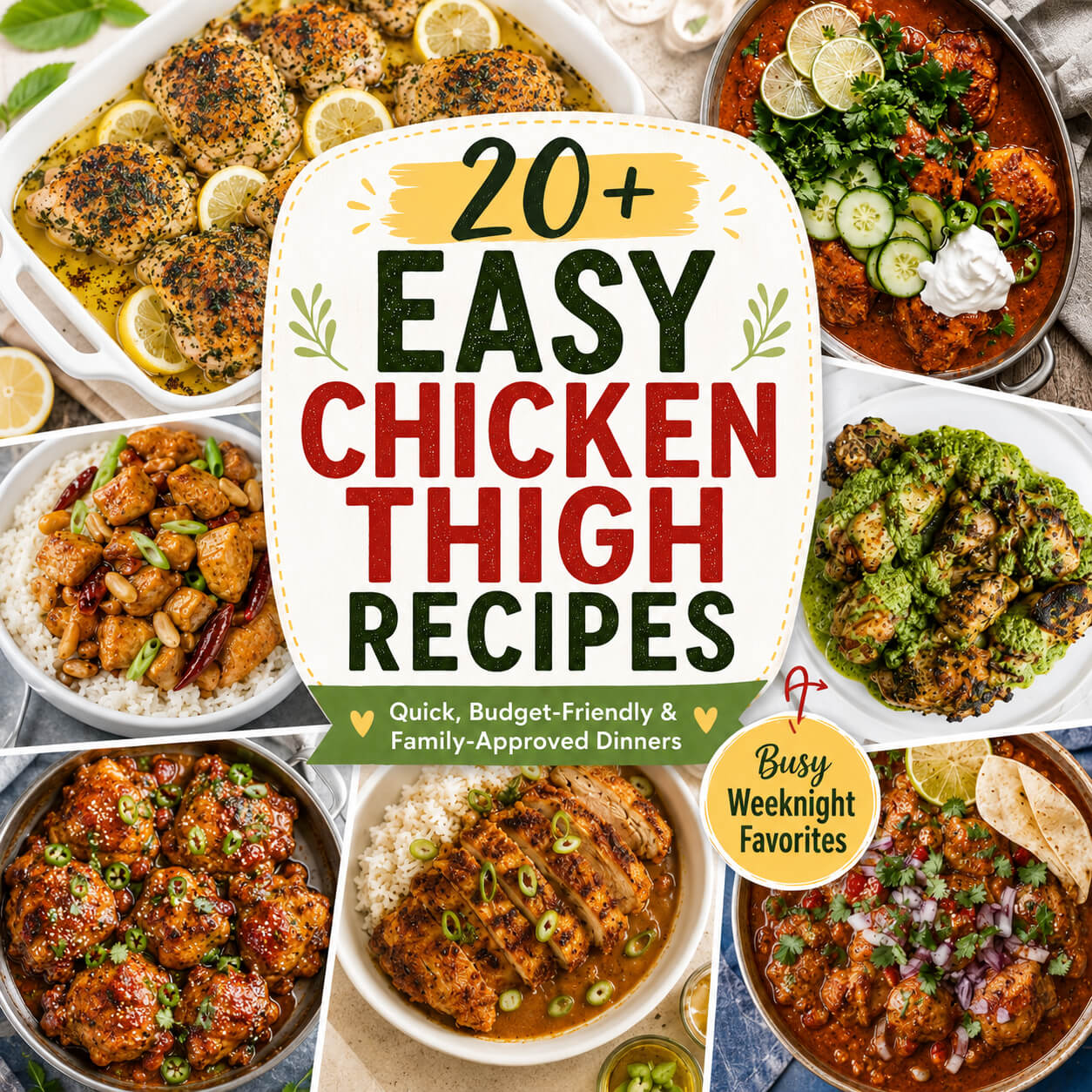 Easy Chicken Thigh Recipes