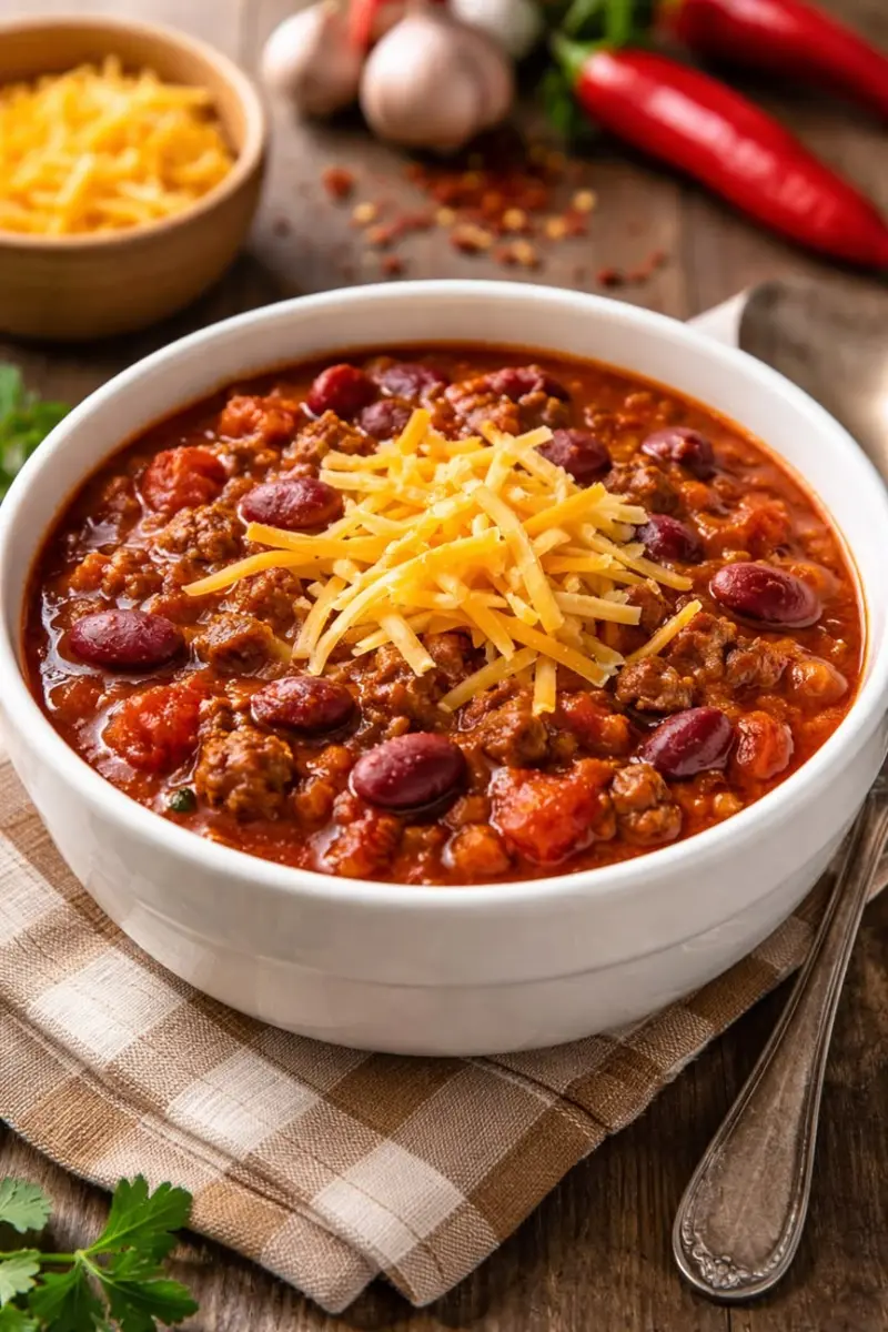 Easy Mild Homemade Chili