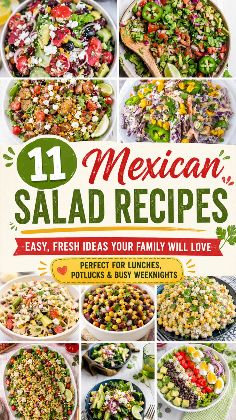 Fresh Mexican salad recipe ideas
