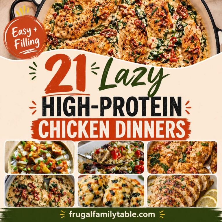 High Protein Chicken Dinners