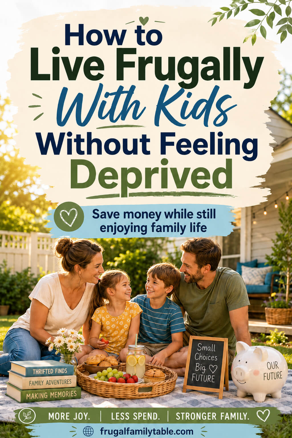 How to Live Frugally with Kids Without Feeling Deprived