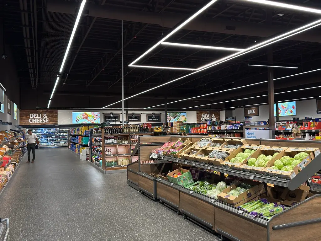 Inside the New Aldi Grocery Store