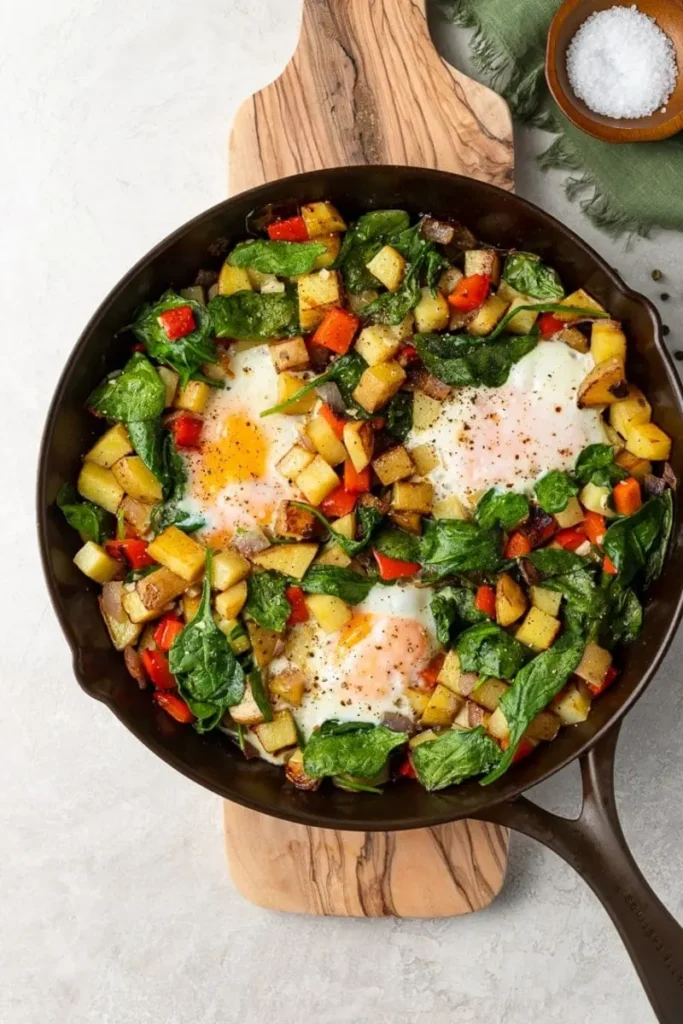Potato, Egg, and Veggie Skillet