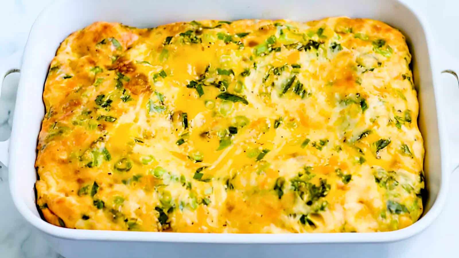 Potato Bacon and Egg Casserole