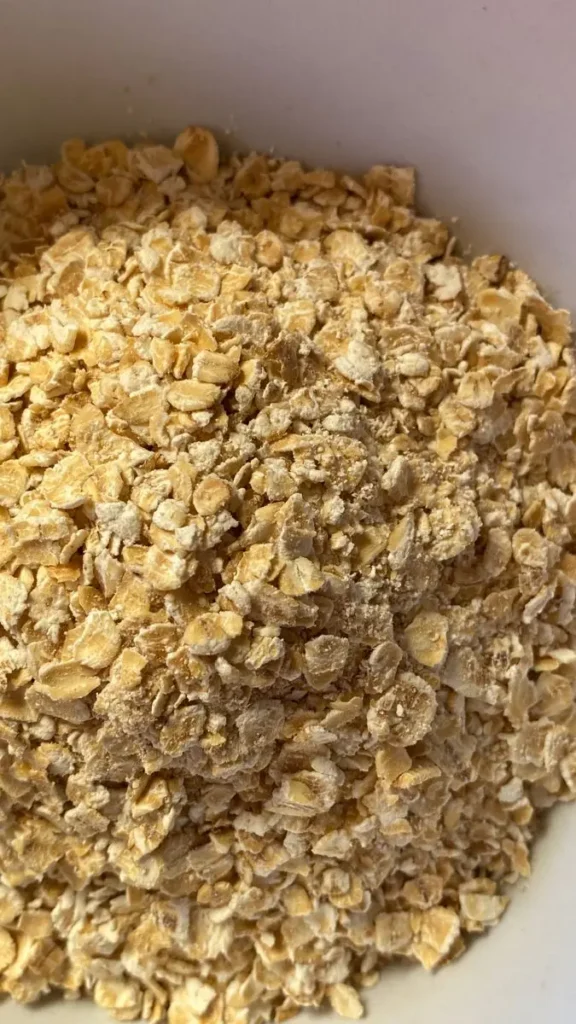 Raw oats