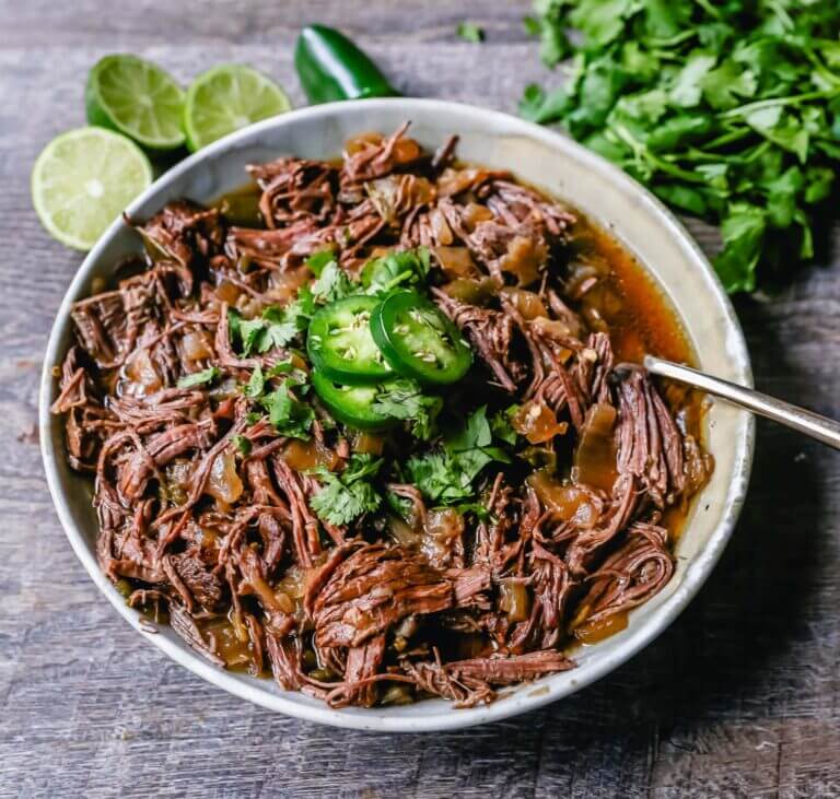 Slow Cooker Mexican Shredded Beef