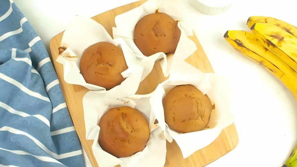 Sourdough Discard Banana Muffins