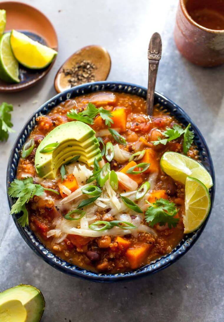 Vegetarian Chili with Quinoa
