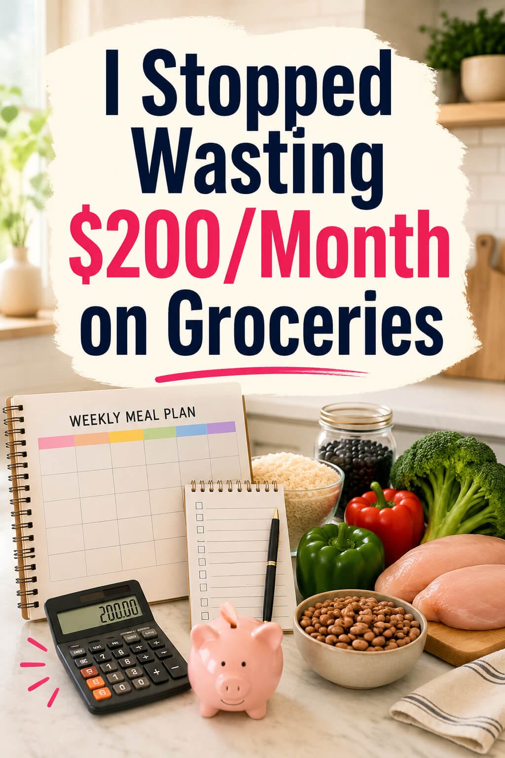 weekly meal plan on a budget