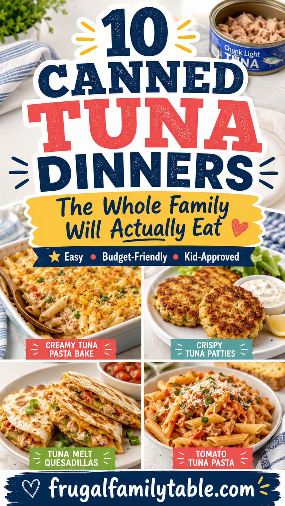 10 Canned Tuna Dinners the Whole Family Will Actually Eat