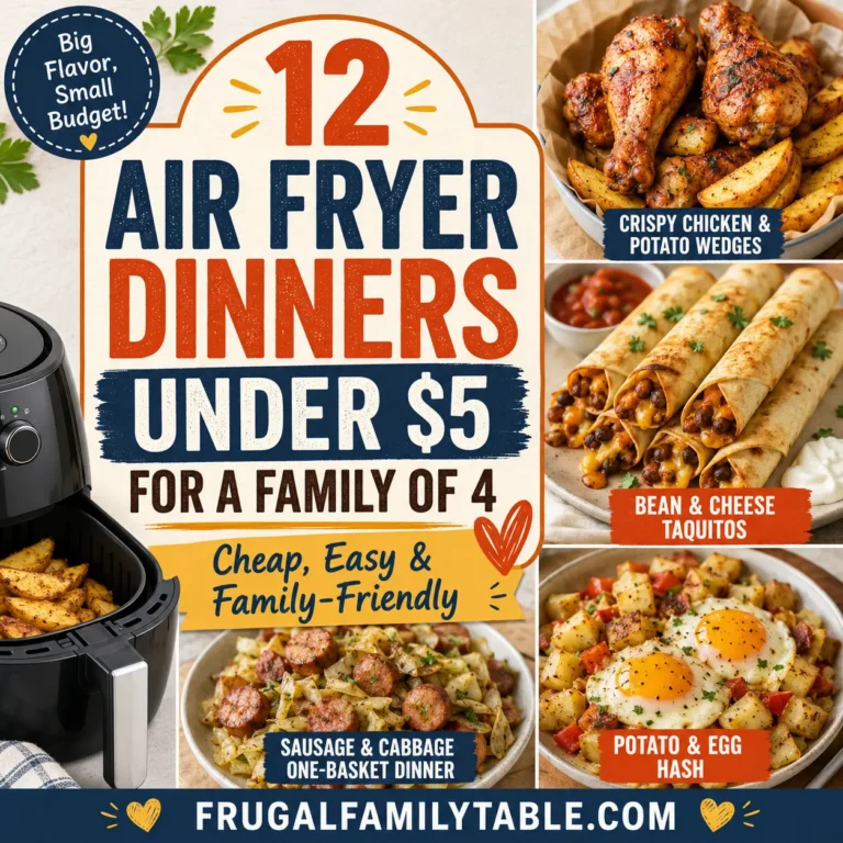 12 Air Fryer Dinners That Cost Less Than $5 for a Family of 4