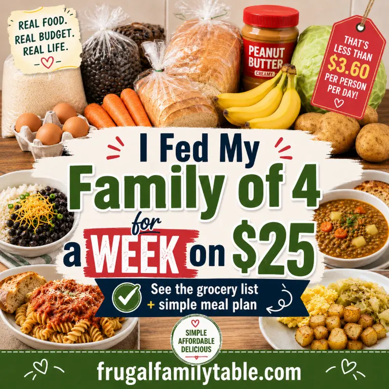 $25 Grocery Challenge