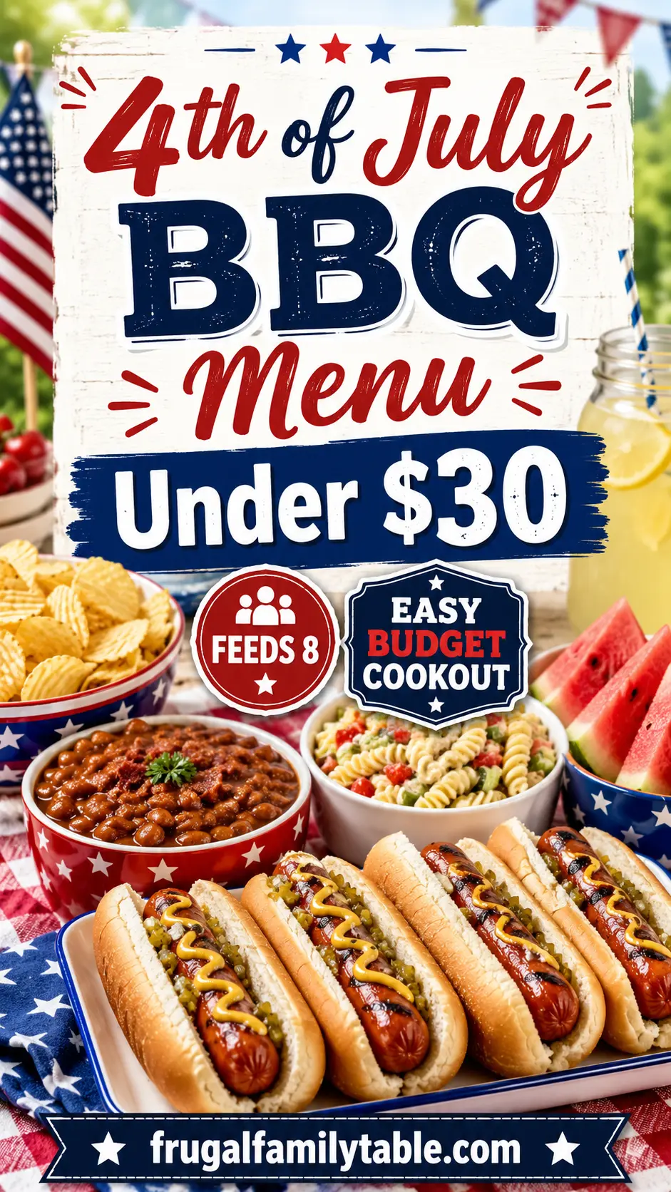 4th of July BBQ Menu