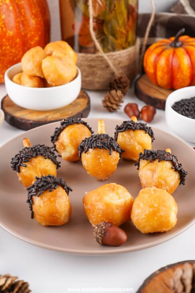 Acorn Donut Holes