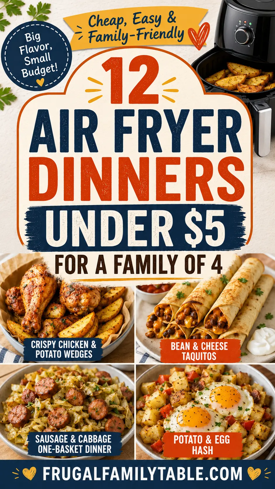 Air fryer dinners ideas