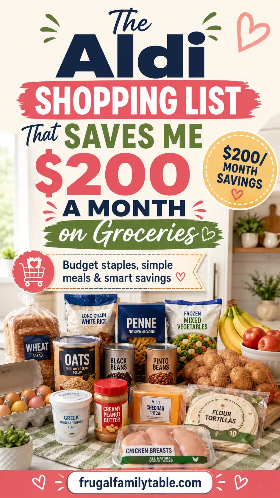 Aldi Shopping List