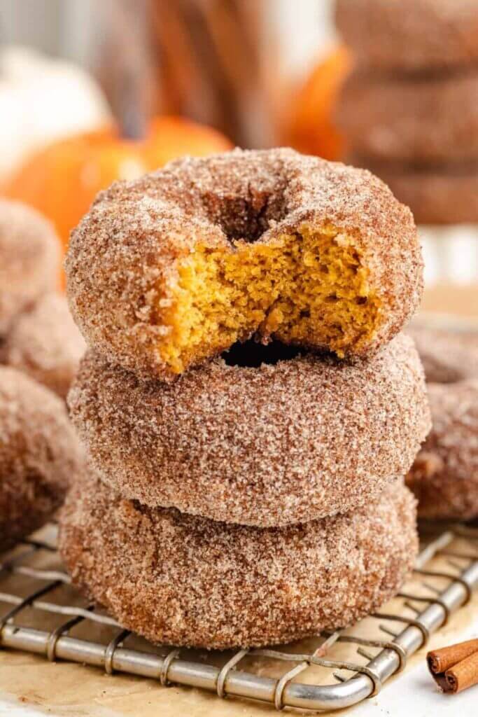 Baked Pumpkin Donuts