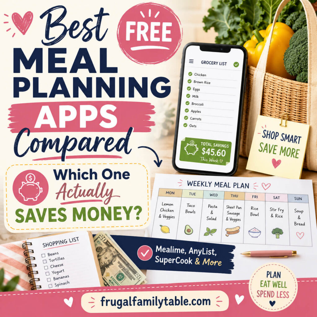 Best Free Meal Planning App
