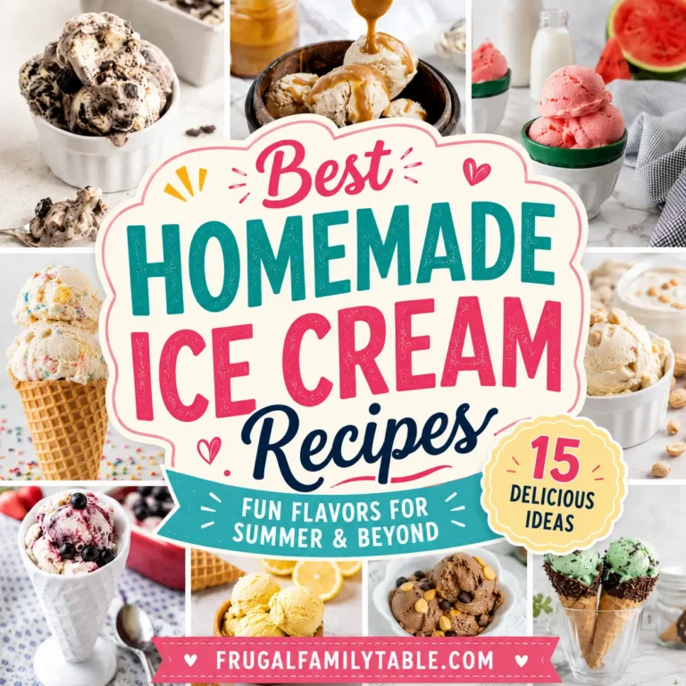 Best Homemade Ice Cream Recipes