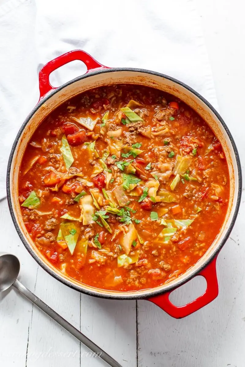 Cabbage Roll Soup