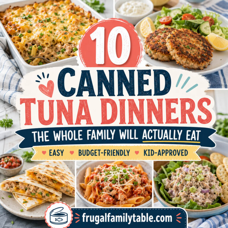 Canned Tuna Dinners
