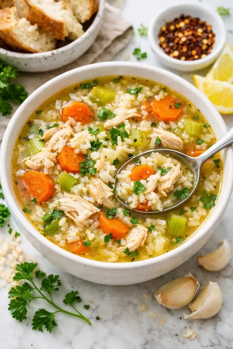 Chicken Rice Soup