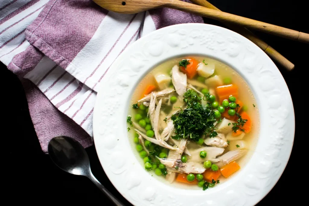 Chicken broth