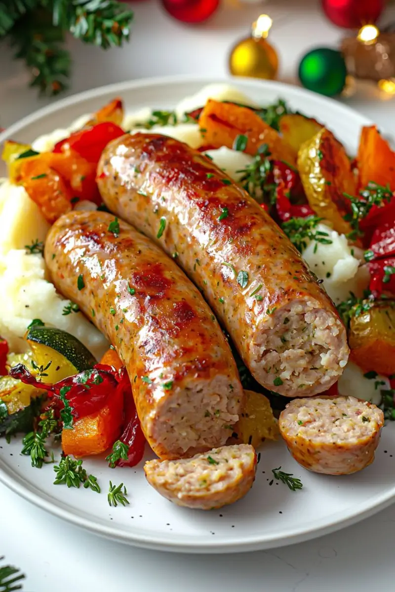 Chicken sausages