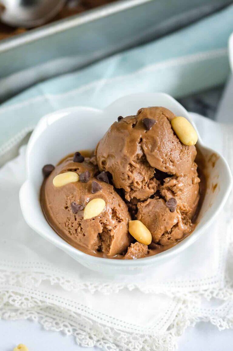 Chocolate Peanut Butter Ice Cream