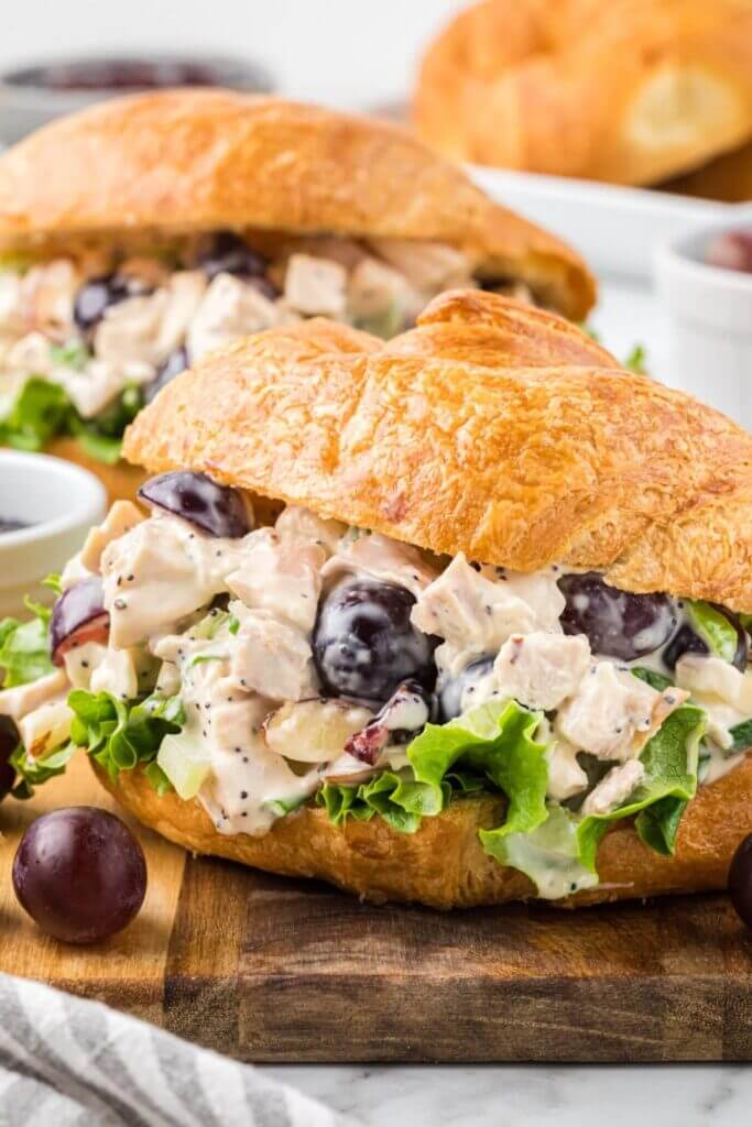 Croissant Chicken Salad Sandwich
