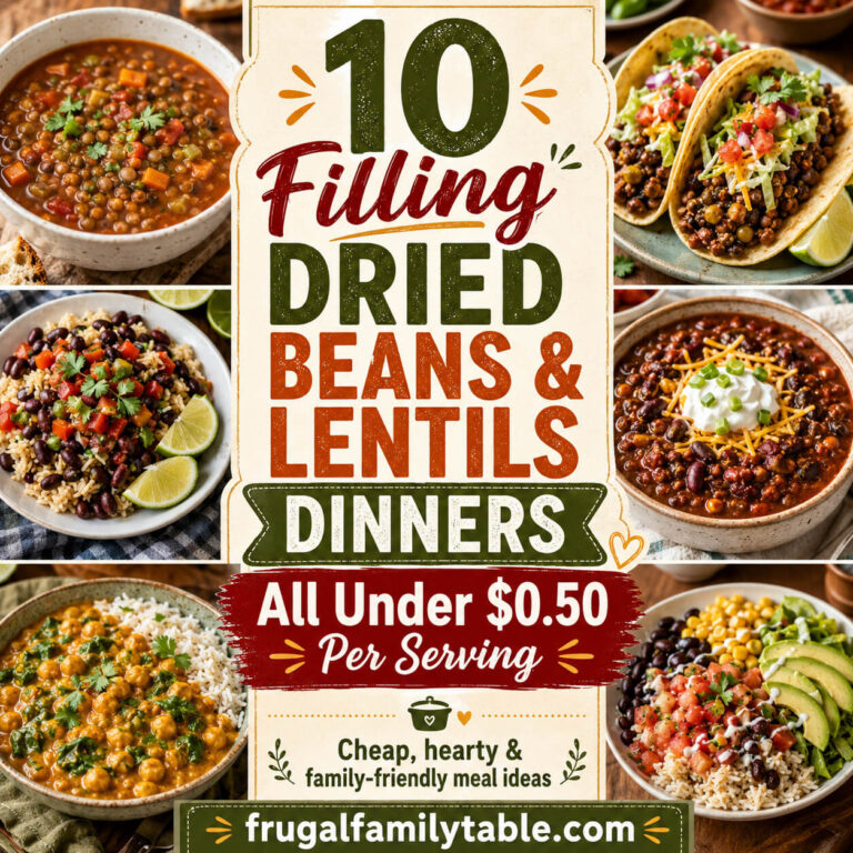 Dinners for Under $0.50