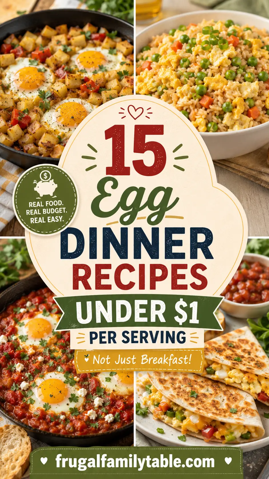 Egg Dinner Recipes Under $1 Per Serving