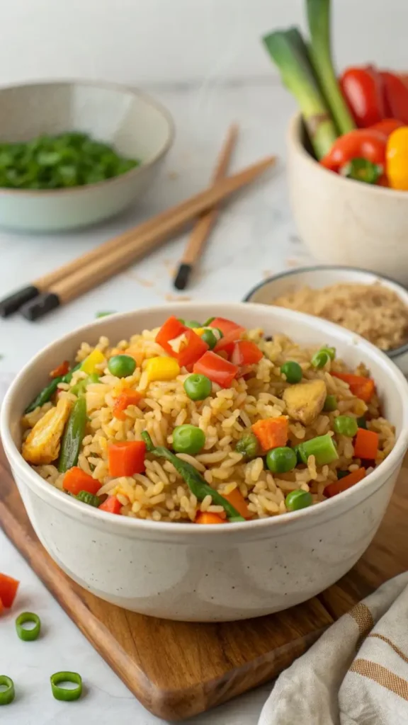 Egg and Vegetable Fried Rice