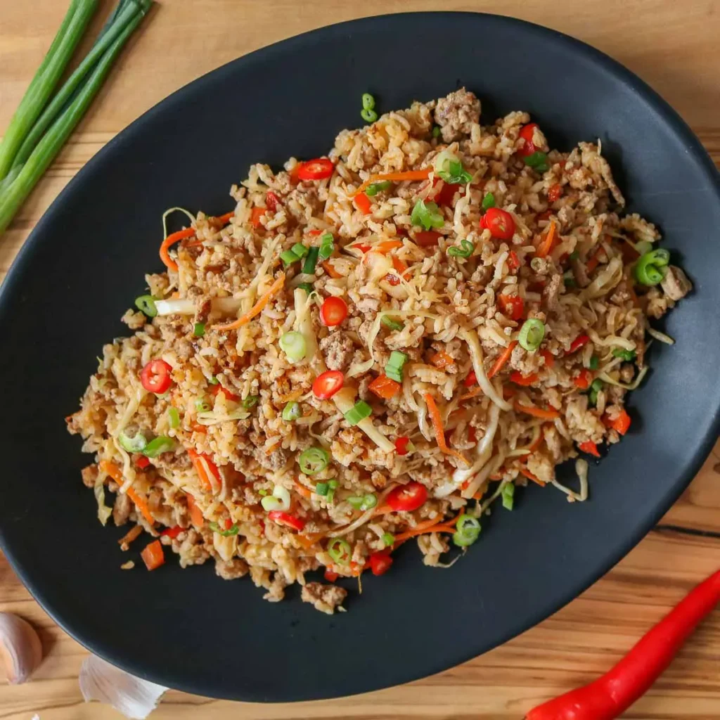 Ground Turkey Fried Rice