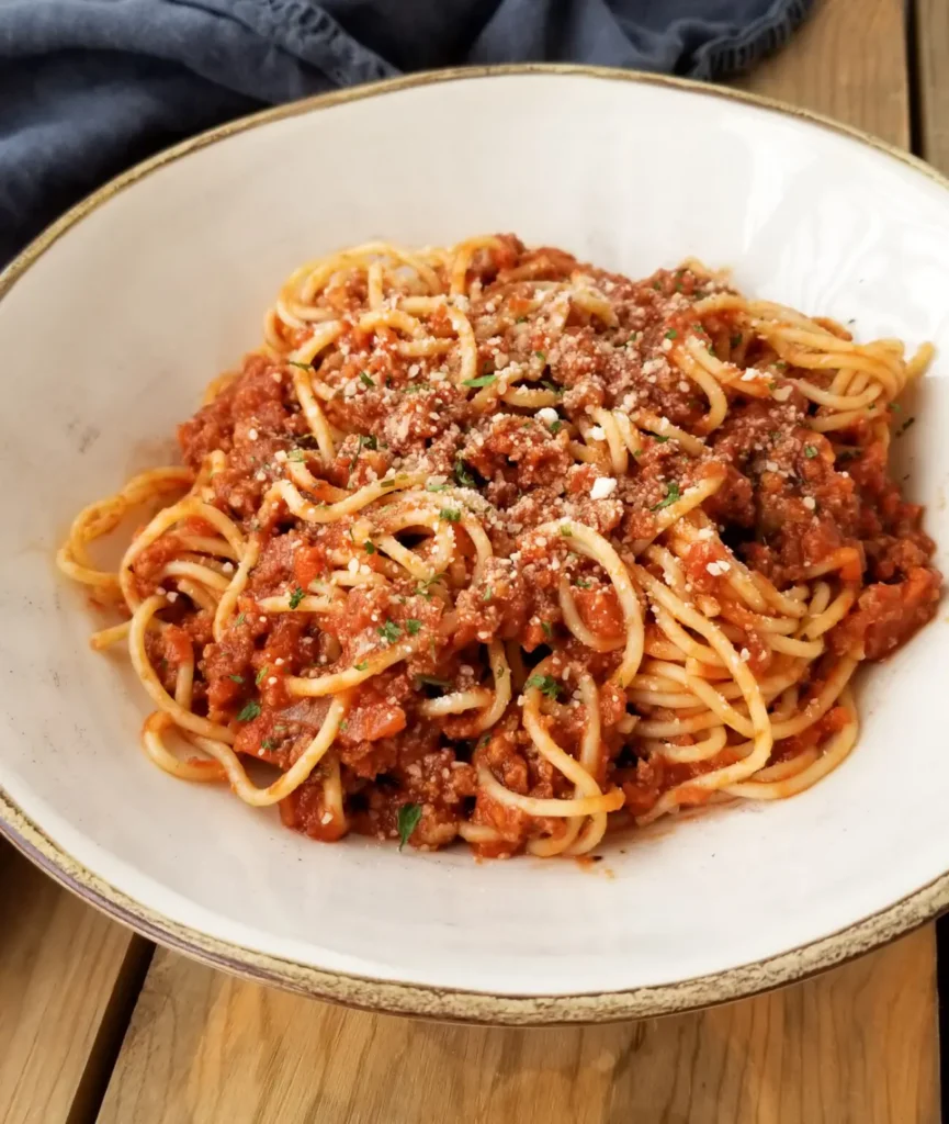 Ground Turkey Spaghetti Skillet