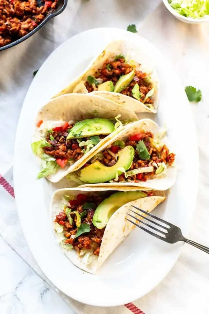Ground turkey tacos