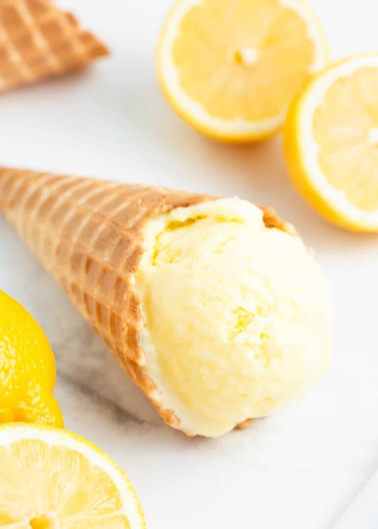 Lemon Ice Cream
