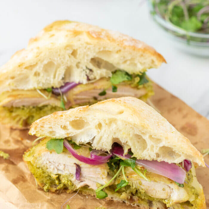 Pesto Chicken Sandwich