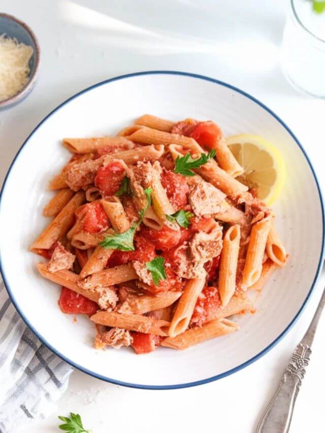 Tomato Tuna Pasta